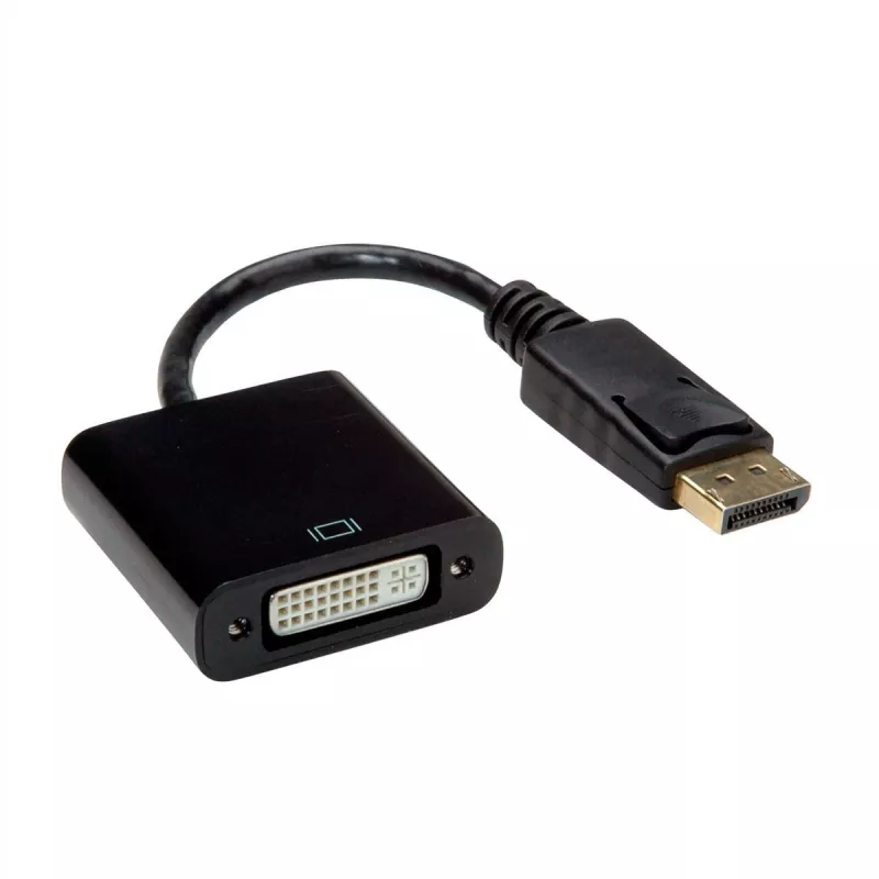 Value 12.99.3137 Video Cable-Adapter 0,15 m DisplayPort DVI-D Black (12.99.3137)