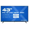 109,2cm/43 (3840x2160) JAPANNEXT JN-IPS430UHD60F 16:9 IPS 60Hz HDMI USB WLAN Speaker Black