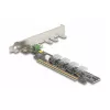 DeLOCK PCI Express x16 Card to 4 x internal SFF-8654 4i NVMe Bifurcation
