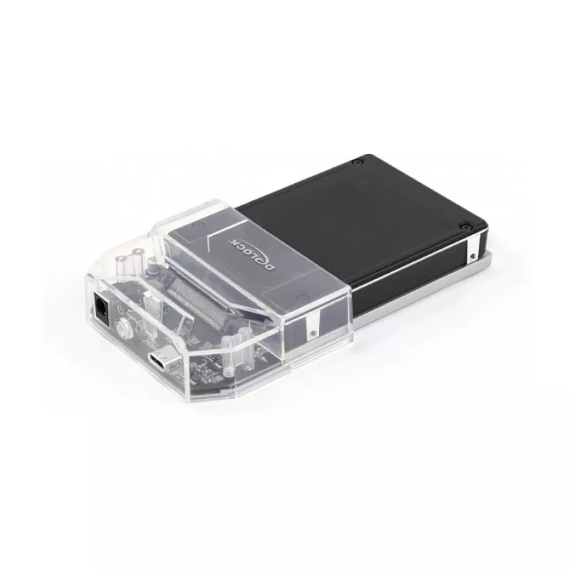 DeLOCK USB Type-C Docking Station for 1 x U.2 SSD Black