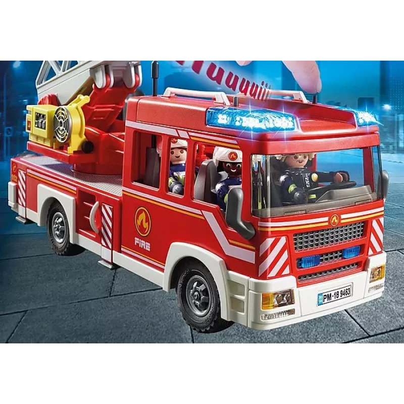 Truck Playmobil Fire Ladder Unit 9463