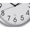 MAUL Wanduhr MAULmove - AA - 1,5 V - Aluminium - White - Aluminium - Glas - 35 mm (9063008)