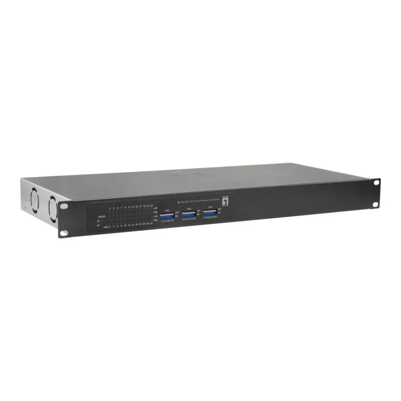 Unmanaged Switch LevelOne FGP-2602W380 26-Port Fast Ethernet PoE