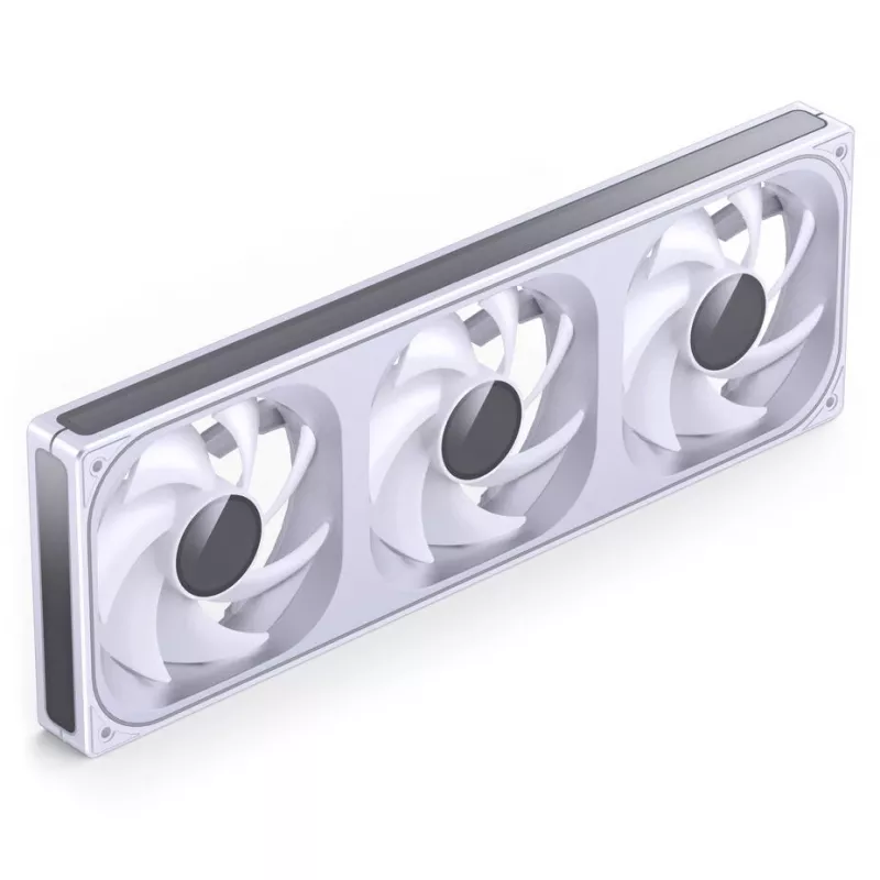 360mm ARGB PWM Radiator Fan Kit Jonsbo ZB-360 white — 3x120mm PWM ARGB fans for liquid cooling radiators