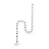 Cable management SBOX CC-1016W white, 16 slots for network and power cables