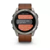 Garmin Fenix 8 3.56 cm (1.4) AMOLED 51 mm Digital 454 x 454 pixels Touchscreen Titanium Wi-Fi GPS (satellite)