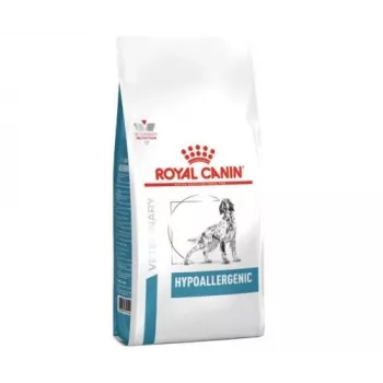 Dry dog food Royal Canin Hypoallergenic 7 kg — poultry, adult dogs, gluten-free, 21% protein, 19% fat