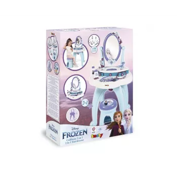 Smoby Frozen 2 In 1 Hairdresser Blue Purple 3 to 6 Years
