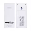 GreenBlue wireless weather station, IN/OUT temperature, clock, °C/°F selectable, range up to 60 m, GB162
