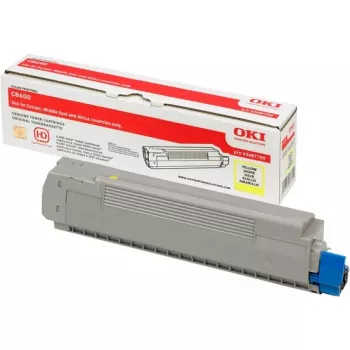 Toner OKI 43487709 up to 6000 pages Yellow