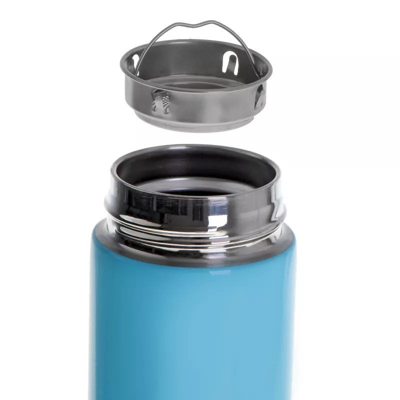 Vacuum flask Adler AD 4506BL - LED temperature display thermos, blue