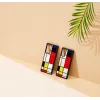 Protective case iKins for Samsung Galaxy Note 20 Ultra — Mondrian Black
