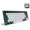 Sharkoon SKILLER SGK50 S3 Keyboard Gaming USB AZERTY French White