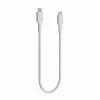 Cable USB-C-USB-C PowerStream 100W braid 1,2m white