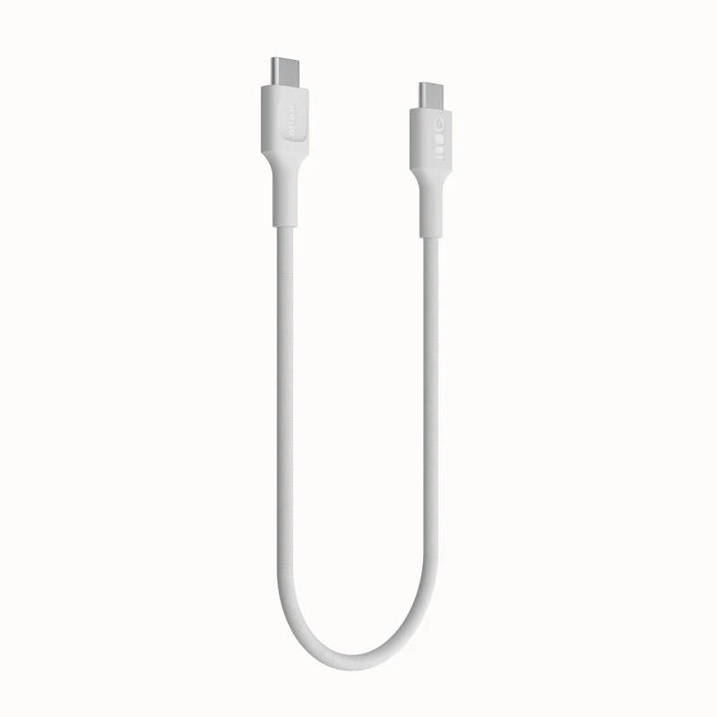 Cable USB-C-USB-C PowerStream 100W braid 1,2m white