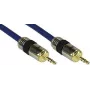 Stereo jack cable Kindermann K-99950P — 3.5 mm, 10 m