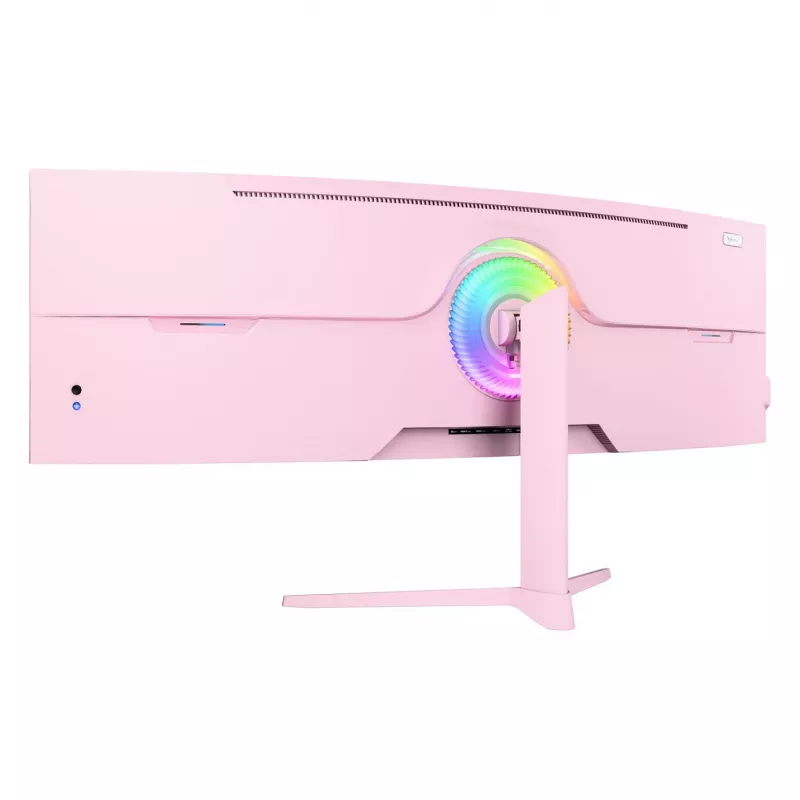 Curved monitor Arozzi Nova 49” (124.5 cm) Dual QHD 5120×1440 LED VA 32:9 4 ms Pink