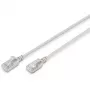 Digitus CAT 6A F-FTP Slim patch cable 10 m gray