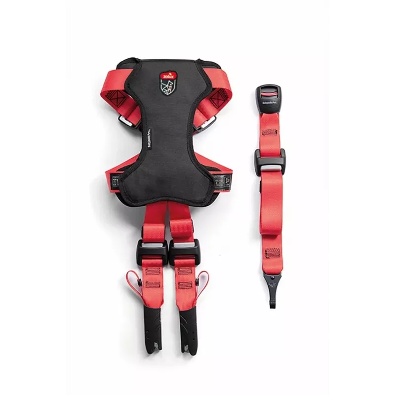 Dog Harness ZOLUX TRAVEL SAFE M, size M, red