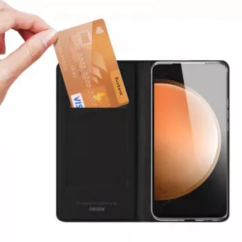 Nevox Wallet Case for Samsung Galaxy S25 FE, Black (2575)