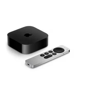 Apple TV 4K Black Silver 4K Ultra HD 64 GB Wi-Fi A15