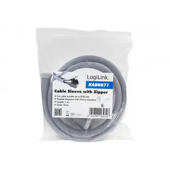 Cable Sleeve LogiLink KAB0071 Grey