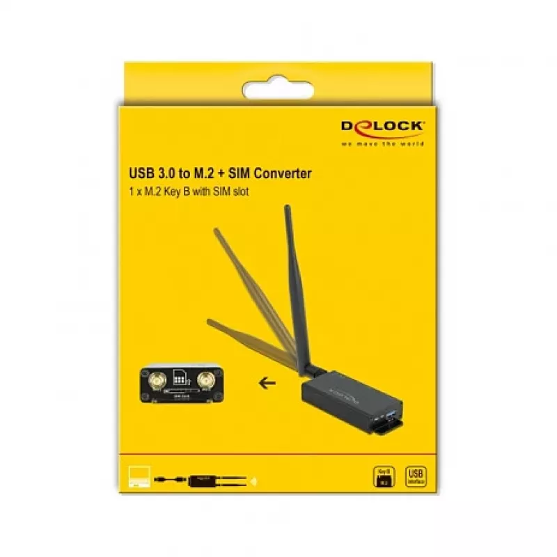 Interface Card DeLOCK 63172 M.2 USB 3.2 Gen 1