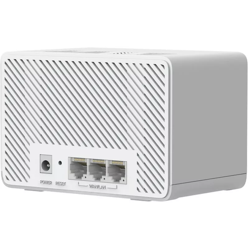 Mesh Wi‑Fi system TP‑LINK Mercusys Halo H25BE (Wi‑Fi 7, Dual‑band 2.4/5 GHz, 2880 Mbps) 2‑pack, 3 internal antennas, white