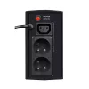 Uninterruptible Power Supply EVER DUO 350 AVR, line-interactive tower UPS, 0.35 kVA (245 W), 2x C13 outlets, 12 V 5 Ah VRLA battery