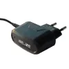 Travel charger Beline Beli0013 microUSB 1A black — compact 1A USB wall adapter