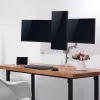 LogiLink BP0090 monitor mount / stand 68.6 cm (27) Desk Silver