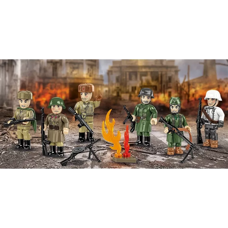 Cobi Building Blocks Battle of Stalingrad model set — 76 pieces, historical diorama