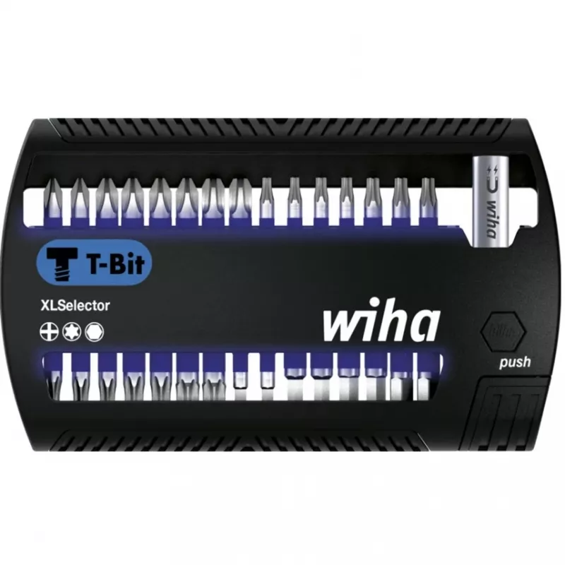 WIHA 41830 - Bit-Set XLSelector, 31-piece mixed, 25 mm, T-Bit (41830)
