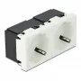 Wall Socket Outlet DELOCK 81423 — CEE 7/3, 16 A, 250 V, White, ABS/PC, 45×90 mm