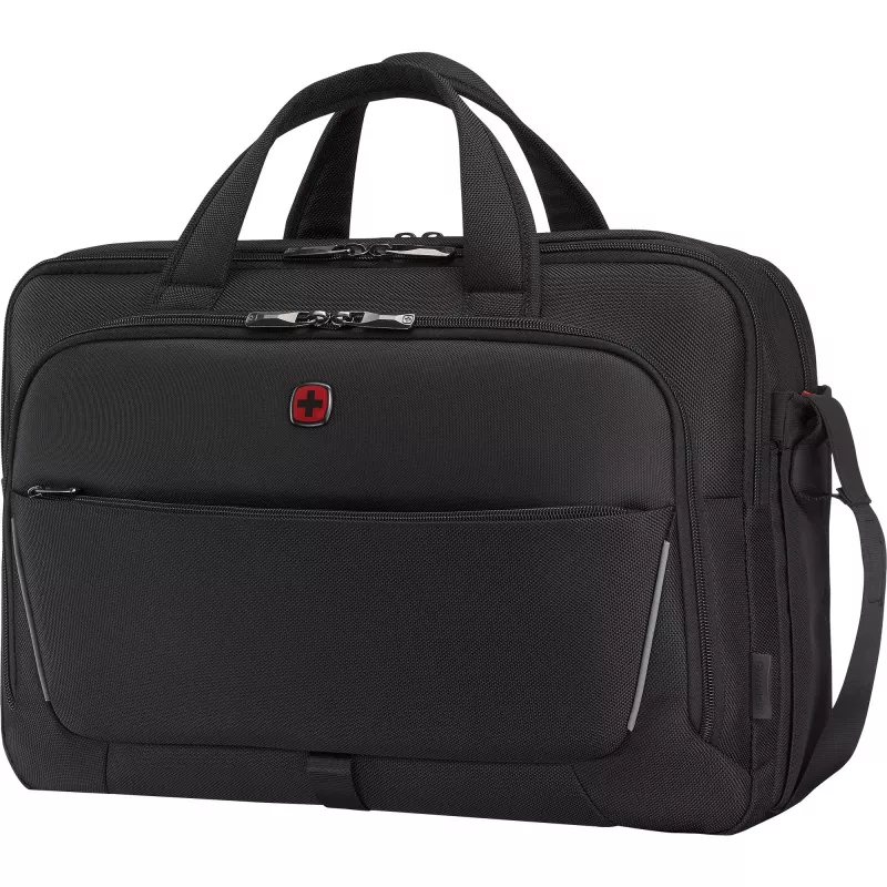 Wenger briefcase Meteor for 16 inch–17 inch laptops (fits up to 43.2 cm) black