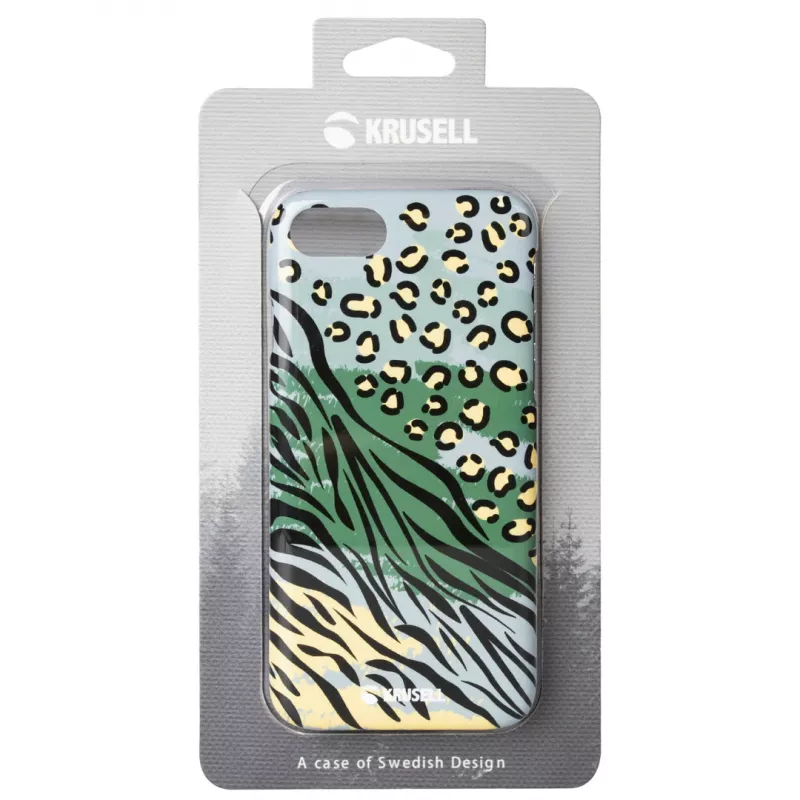 Protective phone case Krusell Cover Limited for Apple iPhone 8/7 — wild green