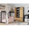 Topeshop SZAFA MALWA AN/AR K bedroom wardrobe/closet 5 shelves 2 door(s)