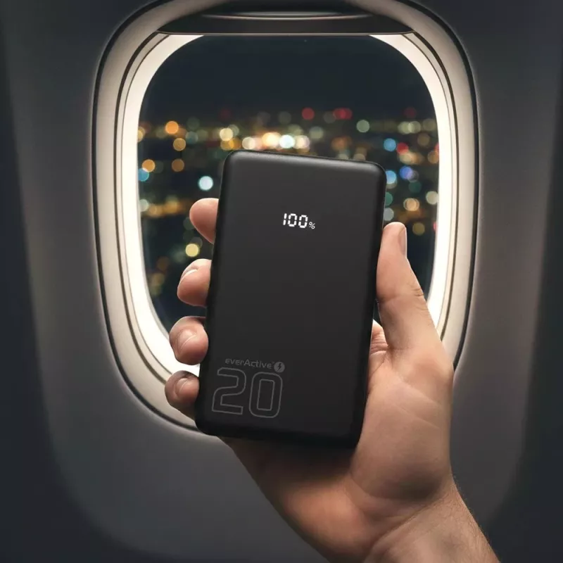 Powerbank everActive EB-22QB 20,000 mAh, 2× USB-C 20W, Quick Charge 4.0