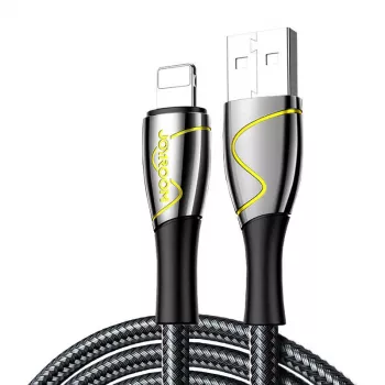 USB charging and data cable Joyroom S-2030K6, 2.4A, 2 m, Black
