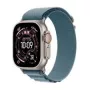 Smartwatch Apple Watch Ultra 3 49 mm with Elegant Light Blue Band, GPS and Cellular Capable (MEWK4QC/A)