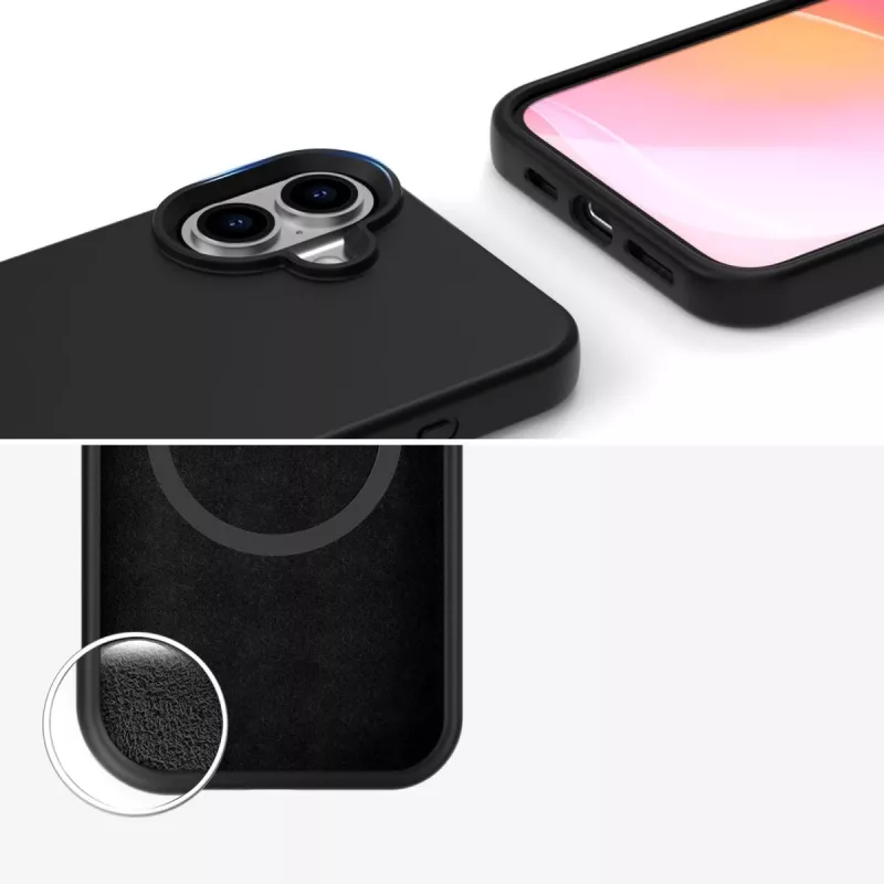 4smarts Silicone Case Cupertino for Apple iPhone 16 MagSafe-compatible