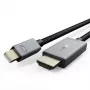 Mini DisplayPort to HDMI cable CABLETIME — 1.8 m, 4K@30Hz
