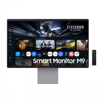 Samsung M90SF computer monitor 81.3 cm (32 inch) 3840 x 2160 pixels 4K Ultra HD OLED Silver