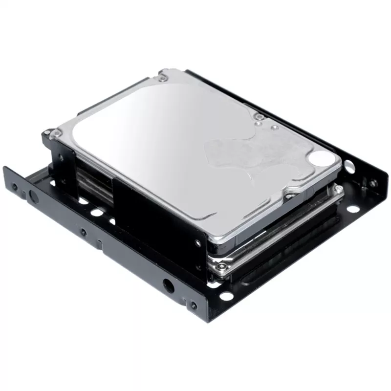 Mounting Frame ultron Internal 2x2.5 SSD/HDD Metal black (377215)
