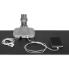 ICY BOX IB-MS505-TI 81.3 cm (32 inch) Desk Black, Silver