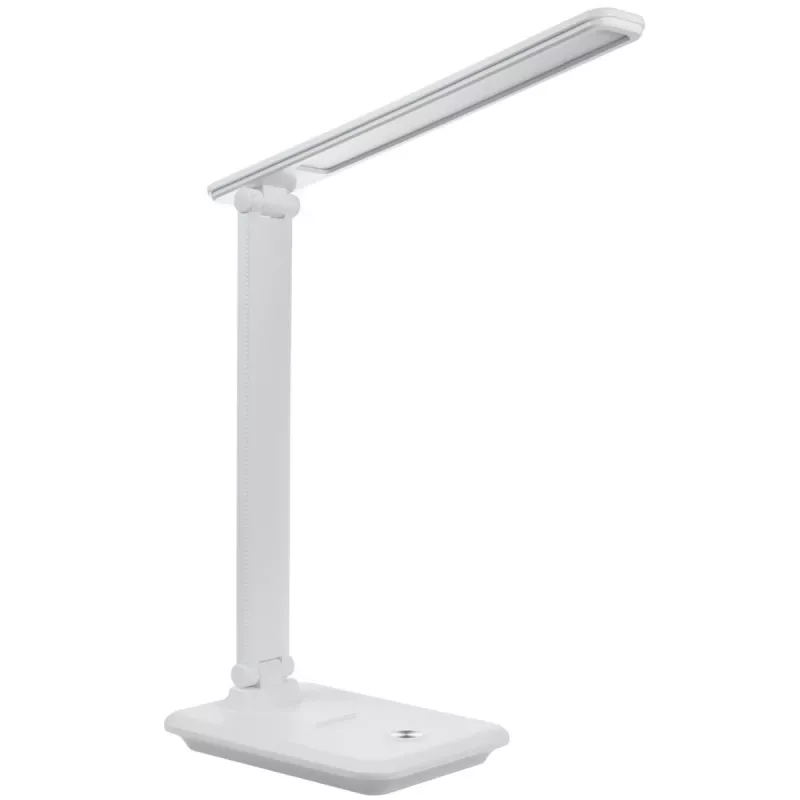 LED desk lamp MACLEAN MCE614W 9W, white, adjustable tilt and dimmable