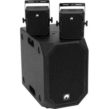 Active Speaker Set Omnitronic BOB-10A with 2x BOB-4 (powered PA speaker and two satellite speakers)