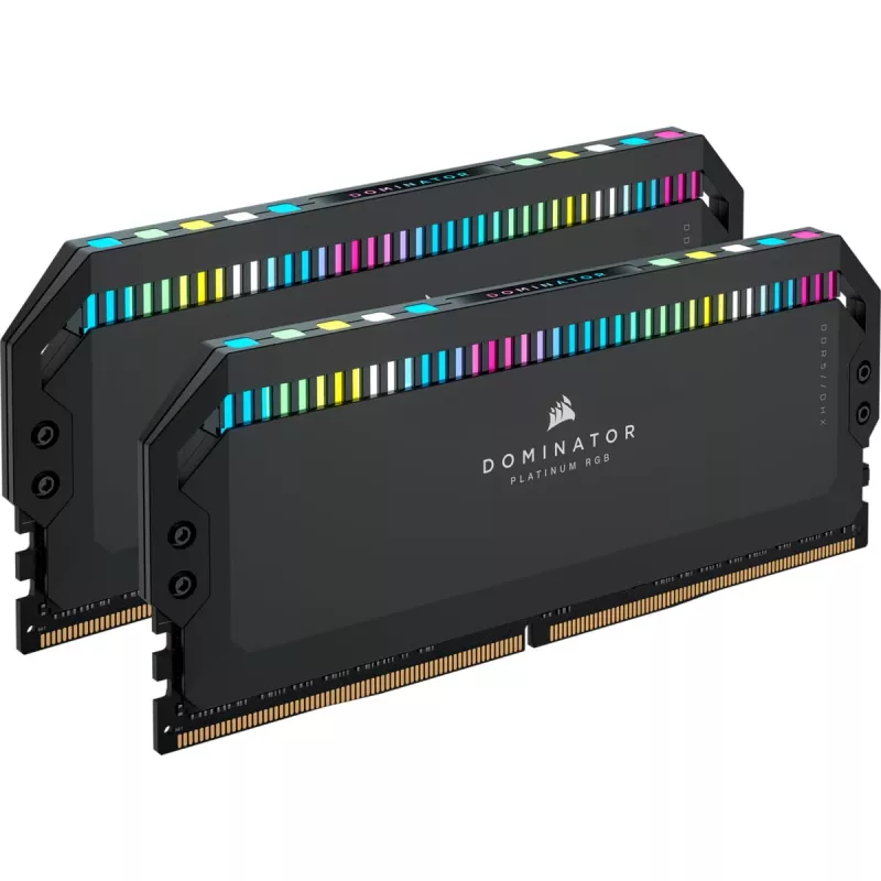 DIMM 64 GB DDR5-6400 (2x 32 GB) Dual-Kit, Memory black, CMT64GX5M2B6400C32, Dominator Platinium, INTEL XMP