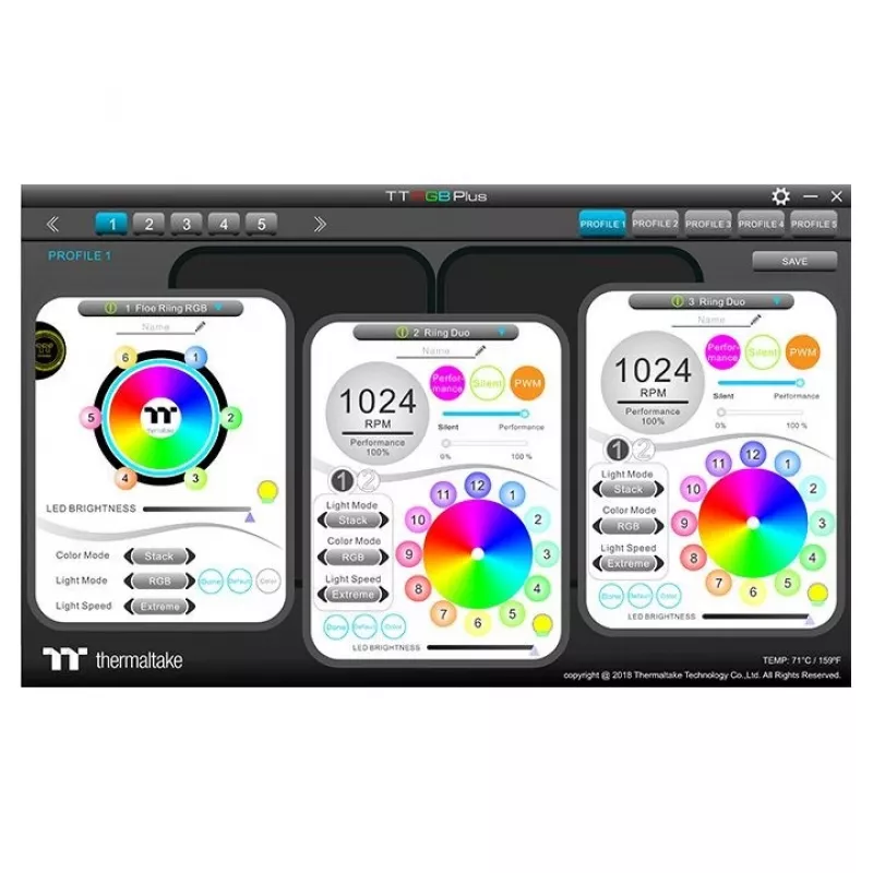 All-in-one liquid cooler Thermaltake Floe DX RGB 360