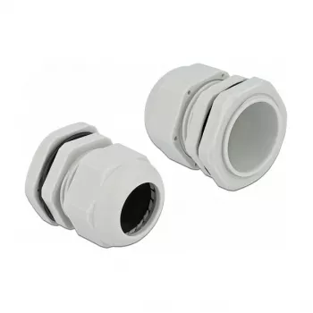 Cable Gland DeLOCK 60227 Grey Plastic 10 pc(s)